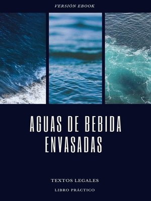 cover image of AGUAS DE BEBIDA ENVASADAS